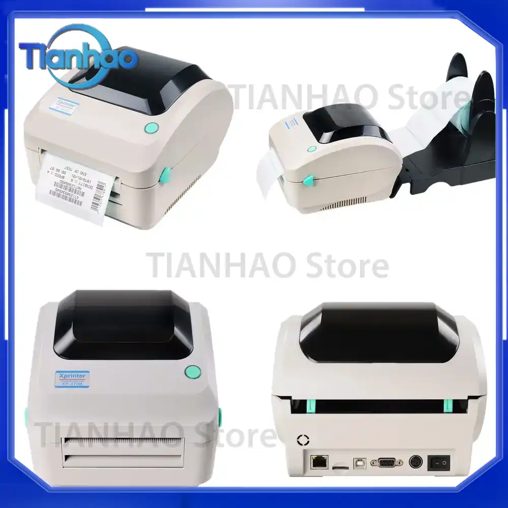 Thermal Label Printer 4X6 Shipping - Thermal Shipping Label Printer XP-470B Xprinter