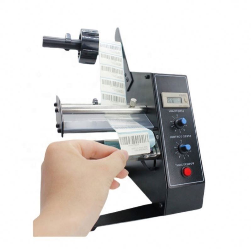 Label Dispenser Electric Peel Machine - Automatic Counting Label Separator Sticker Dispenser