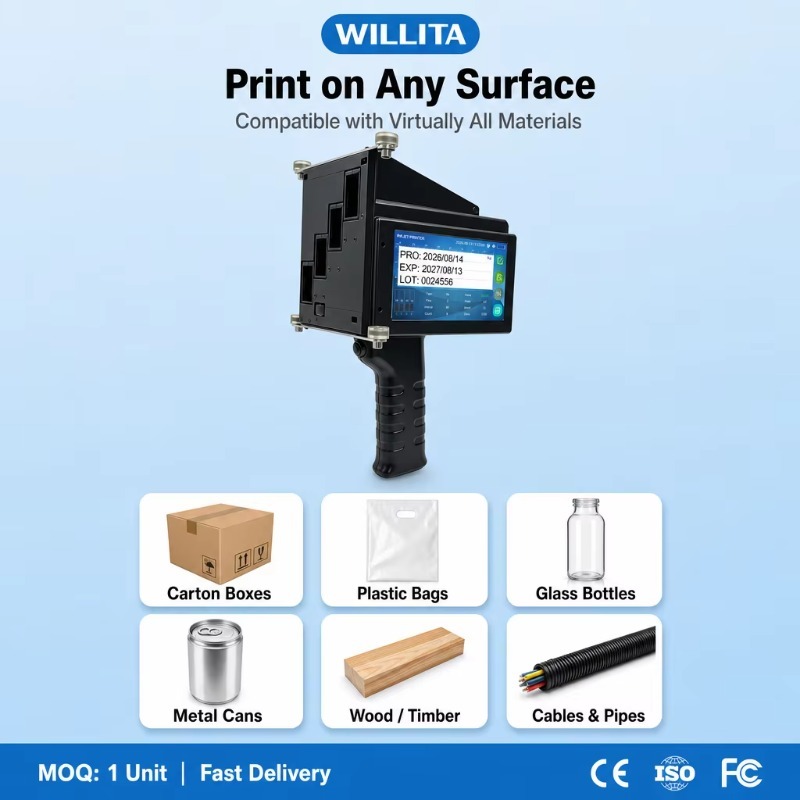 10cm Large Format TIJ Handheld - Handheld Inkjet Date Code Printer Gun recension och pris