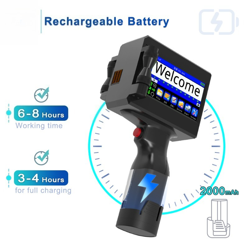 New Upgrade Expiry Date Code M - Handheld Inkjet Date Code Printer Gun recension och pris