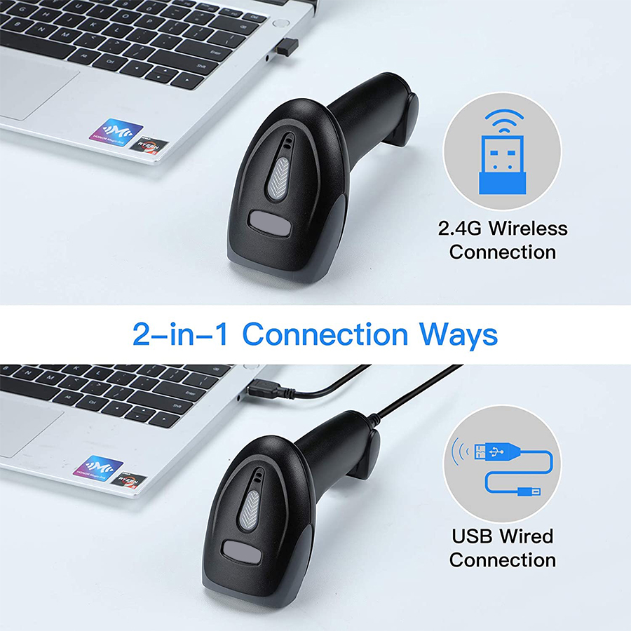 Yokoscan Factory Brand Laser 1 - Wireless Barcode Scanner 2D Qr Laser recension och pris