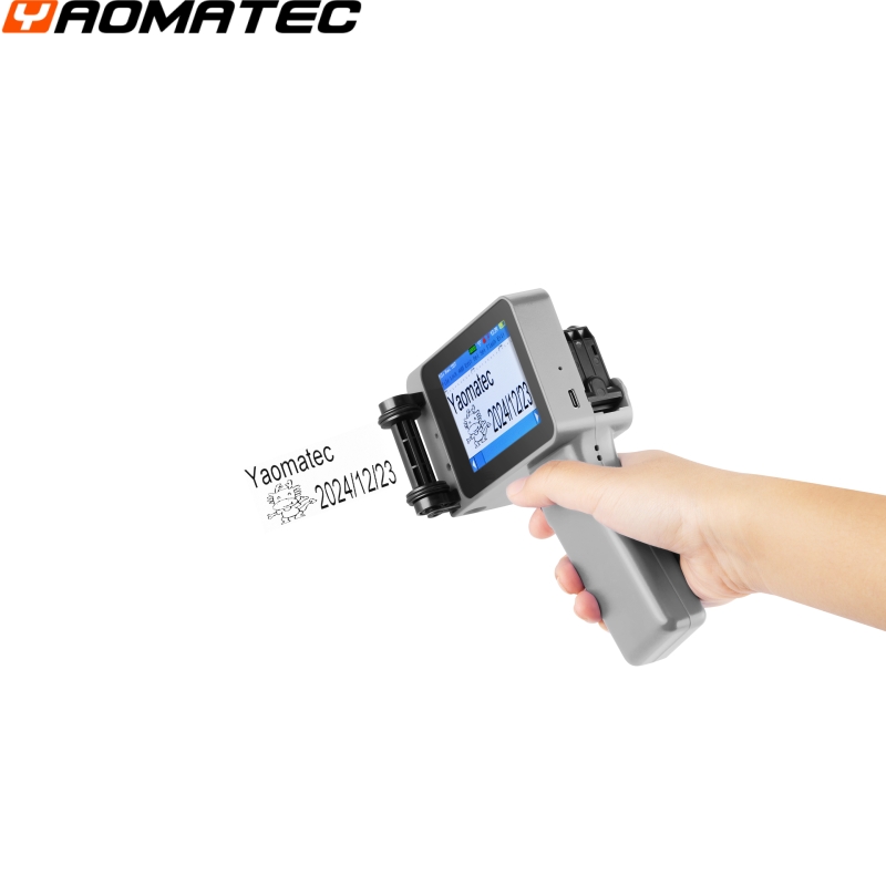 With ink:  Grey 12.7MM TIJ Exp - Handheld Inkjet Date Code Printer Gun recension och pris
