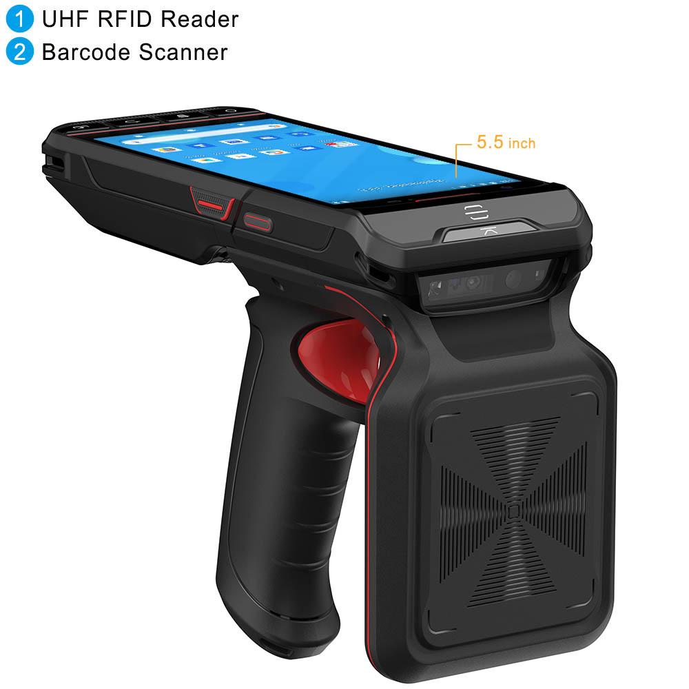 5.5-inch Android PDA UHF RFID  - Handheld Pda Scanner Android Barcode recension och pris