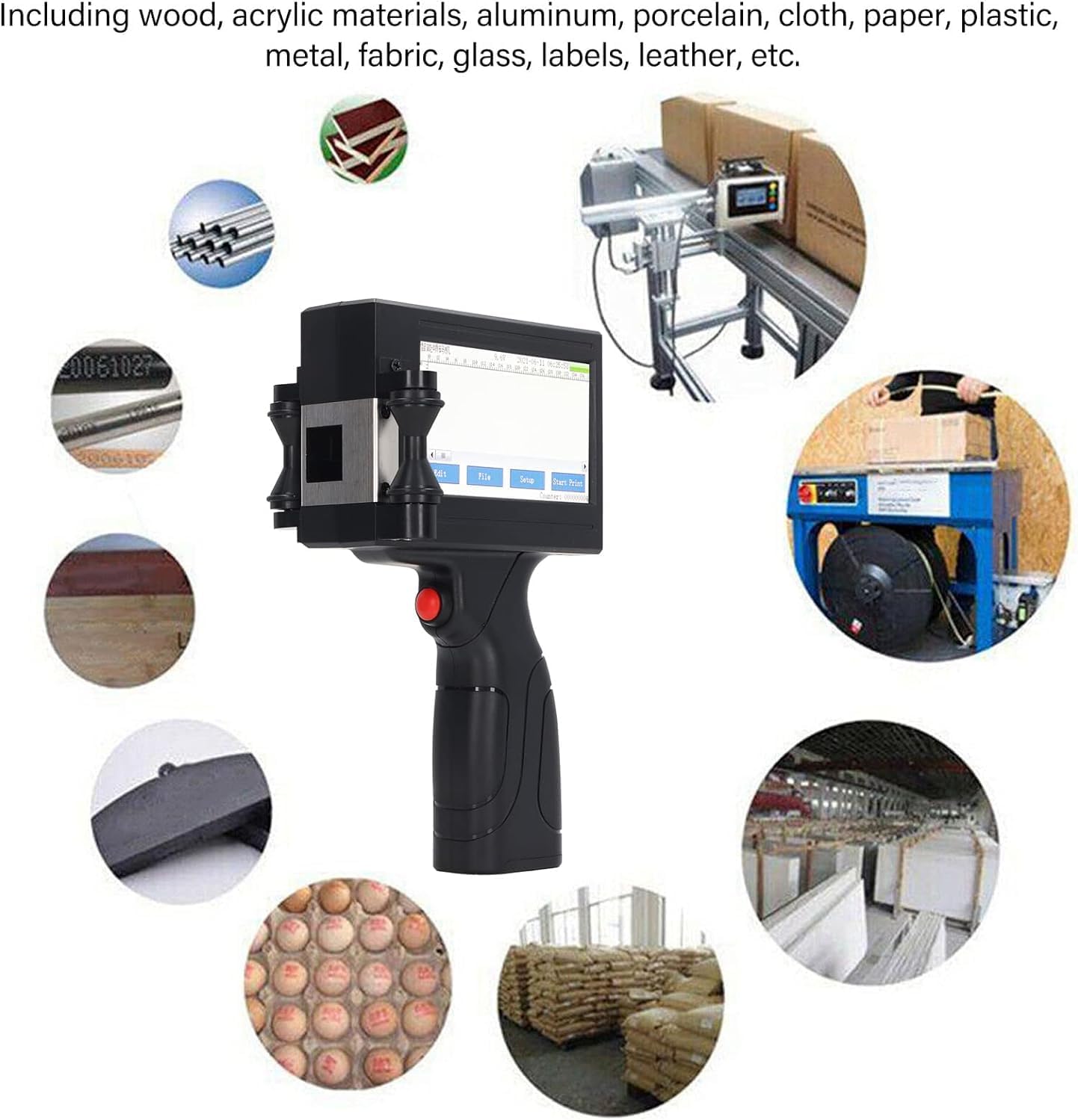 Handheld Inkjet Printer Gun, Q - Handheld Inkjet Date Code Printer Gun recension och pris