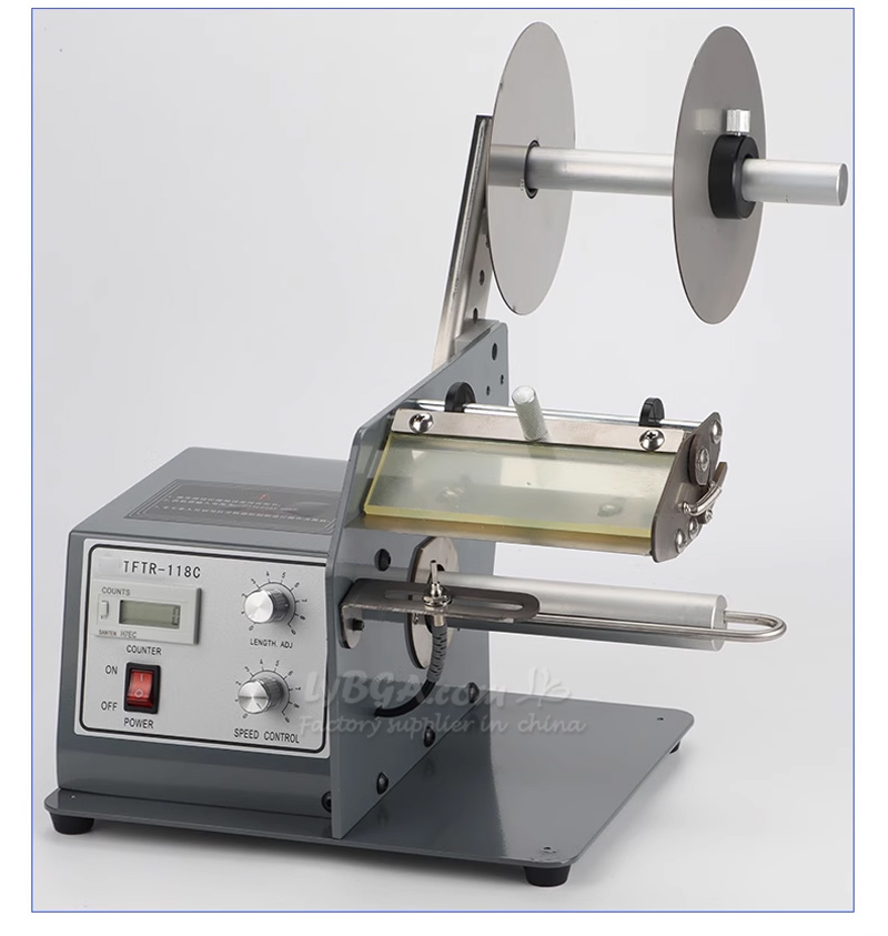 Fiber Induction Sticker Label  - Label Dispenser Electric Peel Machine recension och pris