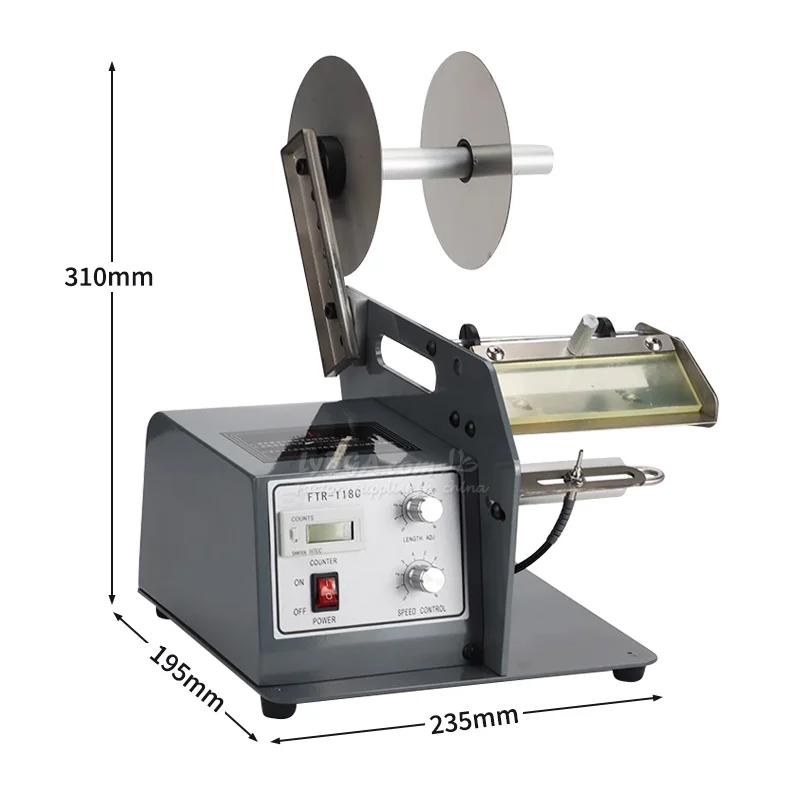 Fiber Induction Sticker Label  - Label Dispenser Electric Peel Machine recension och pris