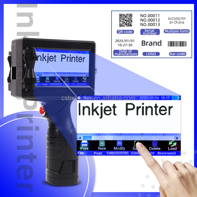 Date Logo Inkjet Coding Machin - Handheld Inkjet Date Code Printer Gun recension och pris