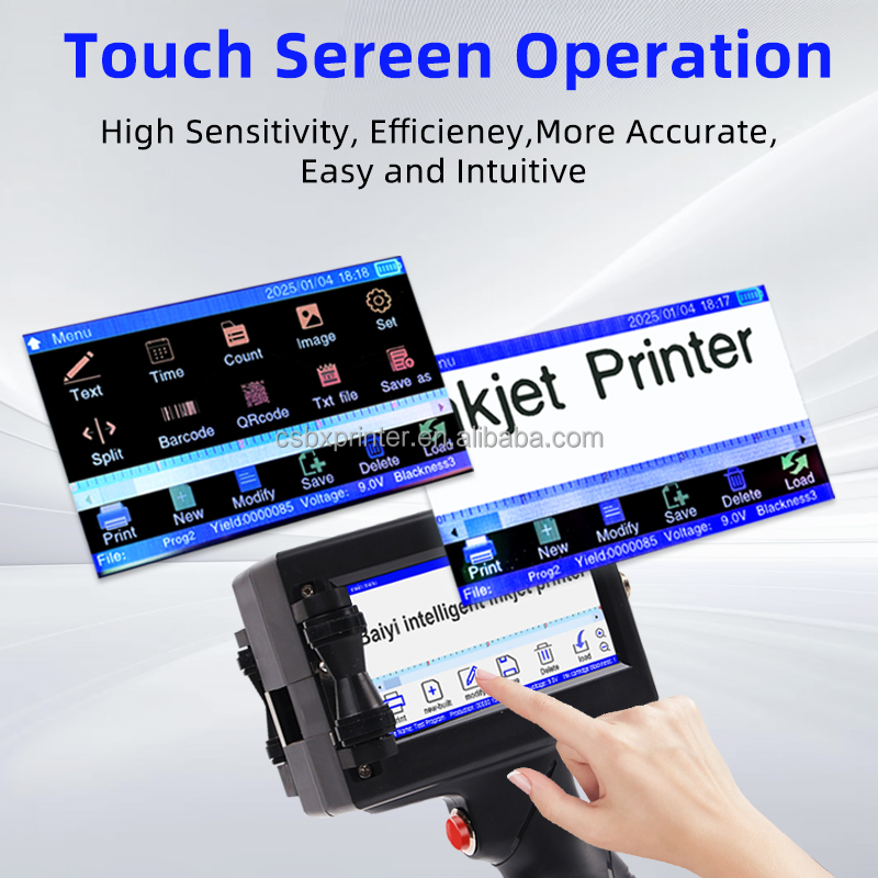 Date Logo Inkjet Coding Machin - Handheld Inkjet Date Code Printer Gun recension och pris