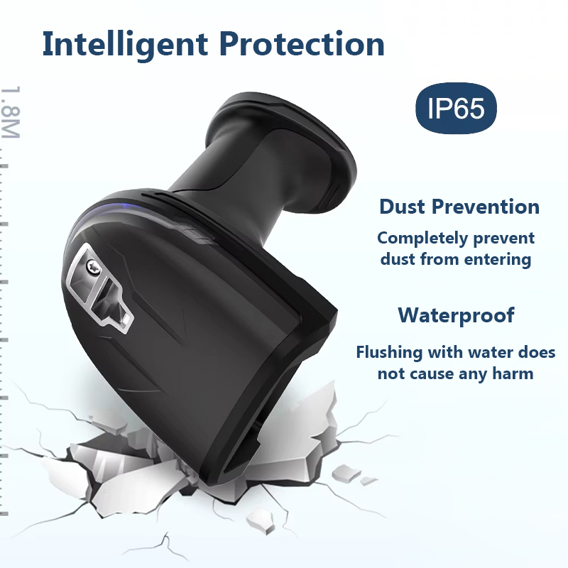 Laser High Speed Portable 2d B - Wireless Barcode Scanner 2D Qr Laser recension och pris