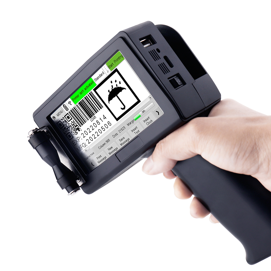 Wholesale DOCOD OEM/ODM Hotsal - Handheld Inkjet Date Code Printer Gun recension och pris