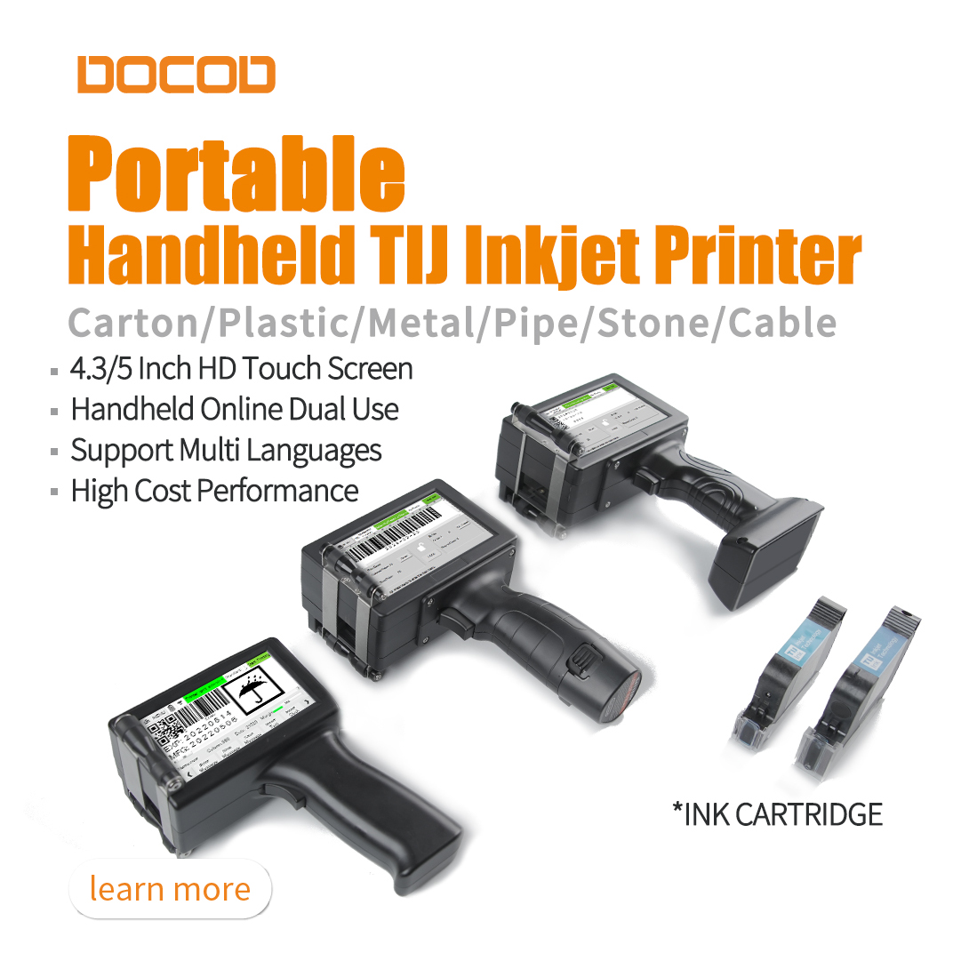 Wholesale DOCOD OEM/ODM Hotsal - Handheld Inkjet Date Code Printer Gun recension och pris
