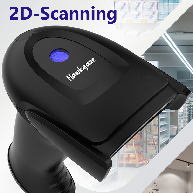 1D 2D QR Wireless Barcode Scan - Wireless Barcode Scanner 2D Qr Laser recension och pris