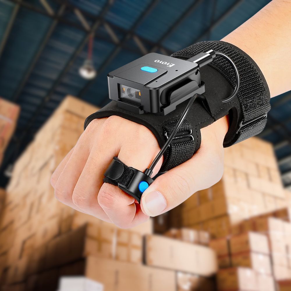 Eyoyo Wearable 2D Bluetooth Ba - Wireless Barcode Scanner 2D Qr Laser recension och pris