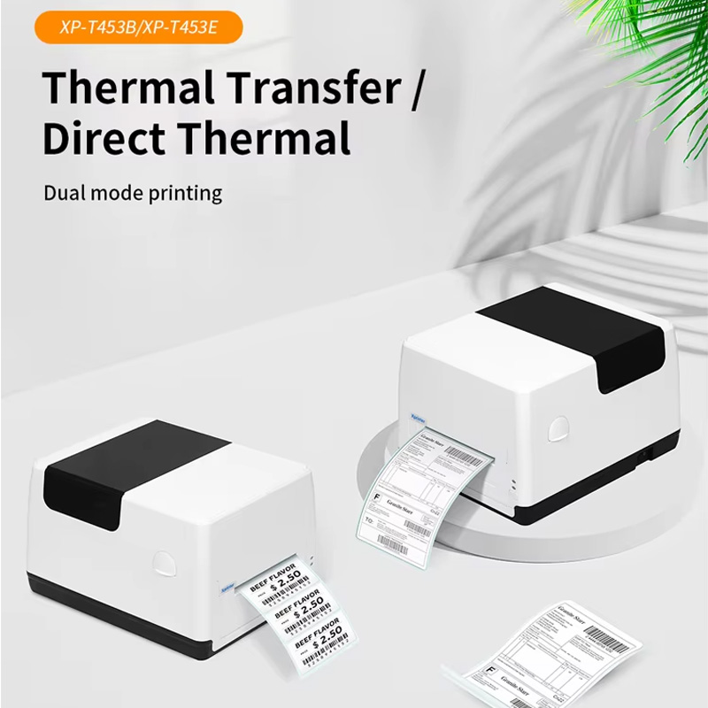 XP-T453B T453E Thermal Transfe - Barcode Printer Direct Thermal 110Mm recension och pris