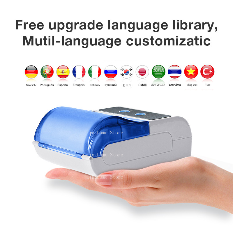 QS-5803 RS232 USB and Bluetoot - Bluetooth Portable Thermal Receipt Printer 58Mm recension och pris