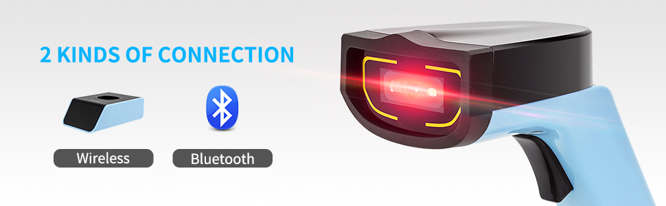 NETUM Bluetooth  Barcode Scann - Wireless Barcode Scanner 2D Qr Laser recension och pris