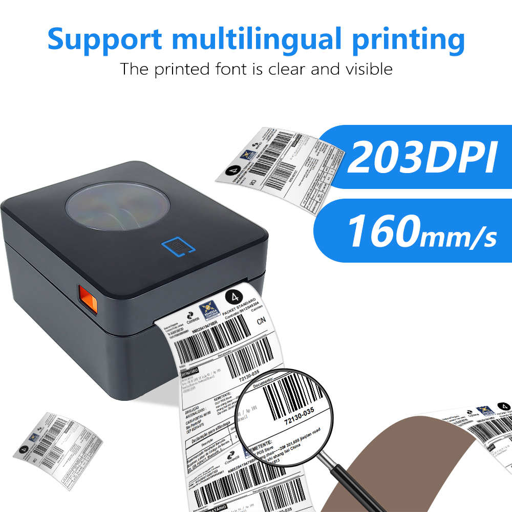 Direct Thermal For Bluetooth P - Barcode Printer Direct Thermal 110Mm recension och pris