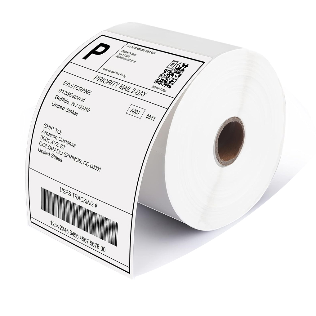 4x6 Inch Direct Thermal Labels - Thermal Shipping Label Roll 4X6 500 recension och pris