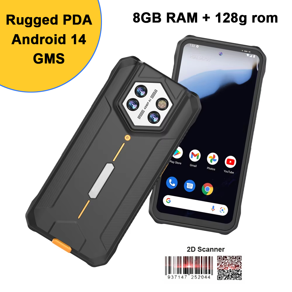 Handheld PDA with 6.5-inch Scr - Handheld Pda Scanner Android Barcode recension och pris