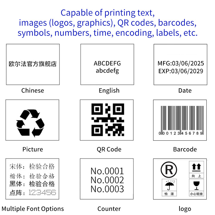 Manual Tij Portable Handheld I - Handheld Inkjet Date Code Printer Gun recension och pris