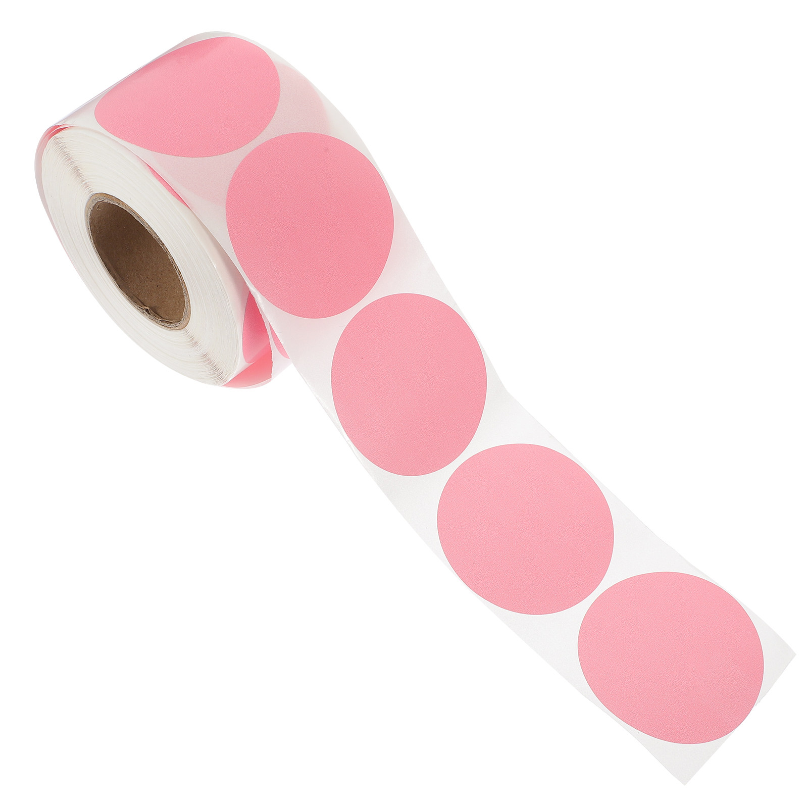 1 Roll Thermal Round Blank Sel - Round Sticker Thermal Labels Colored recension och pris