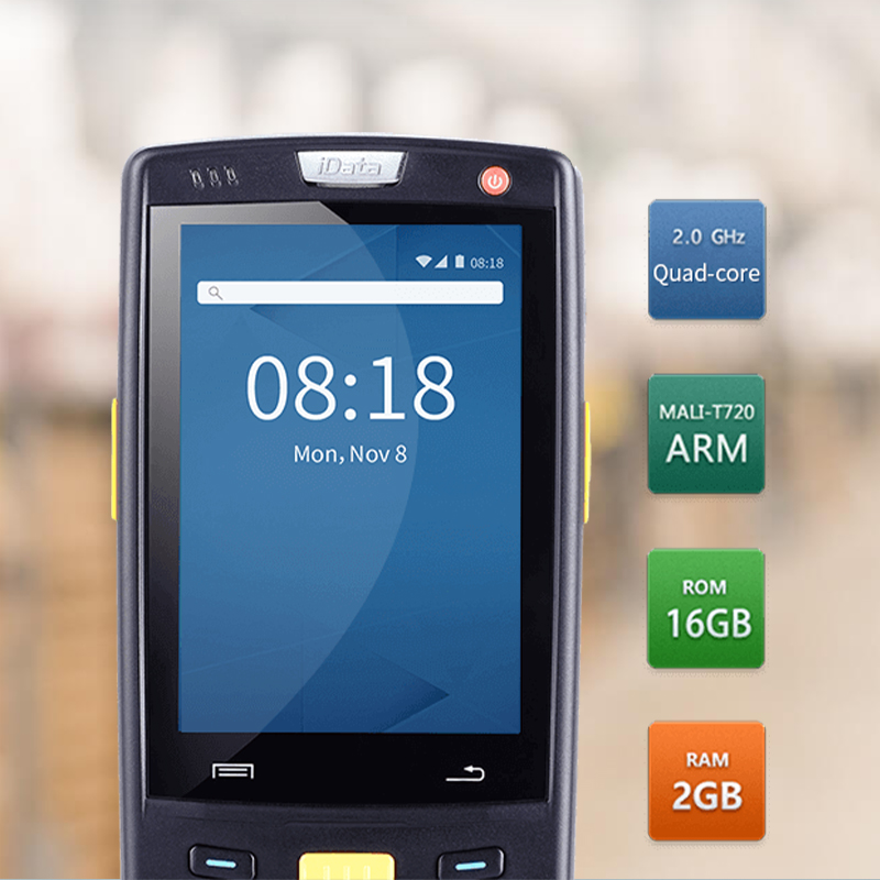 Android 6.0 Handheld 2D Barcod - Handheld Pda Scanner Android Barcode recension och pris