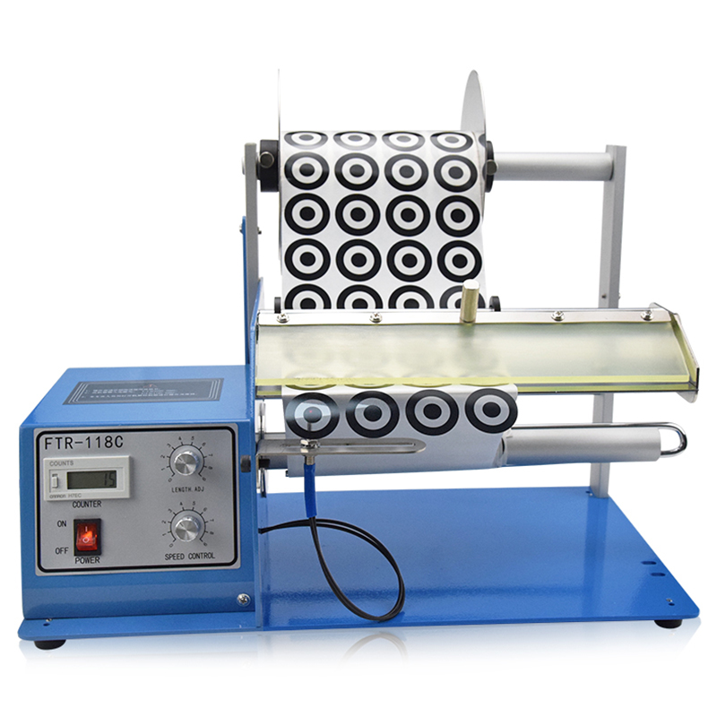 10-250mm Width FTR-118C Electr - Label Dispenser Electric Peel Machine recension och pris