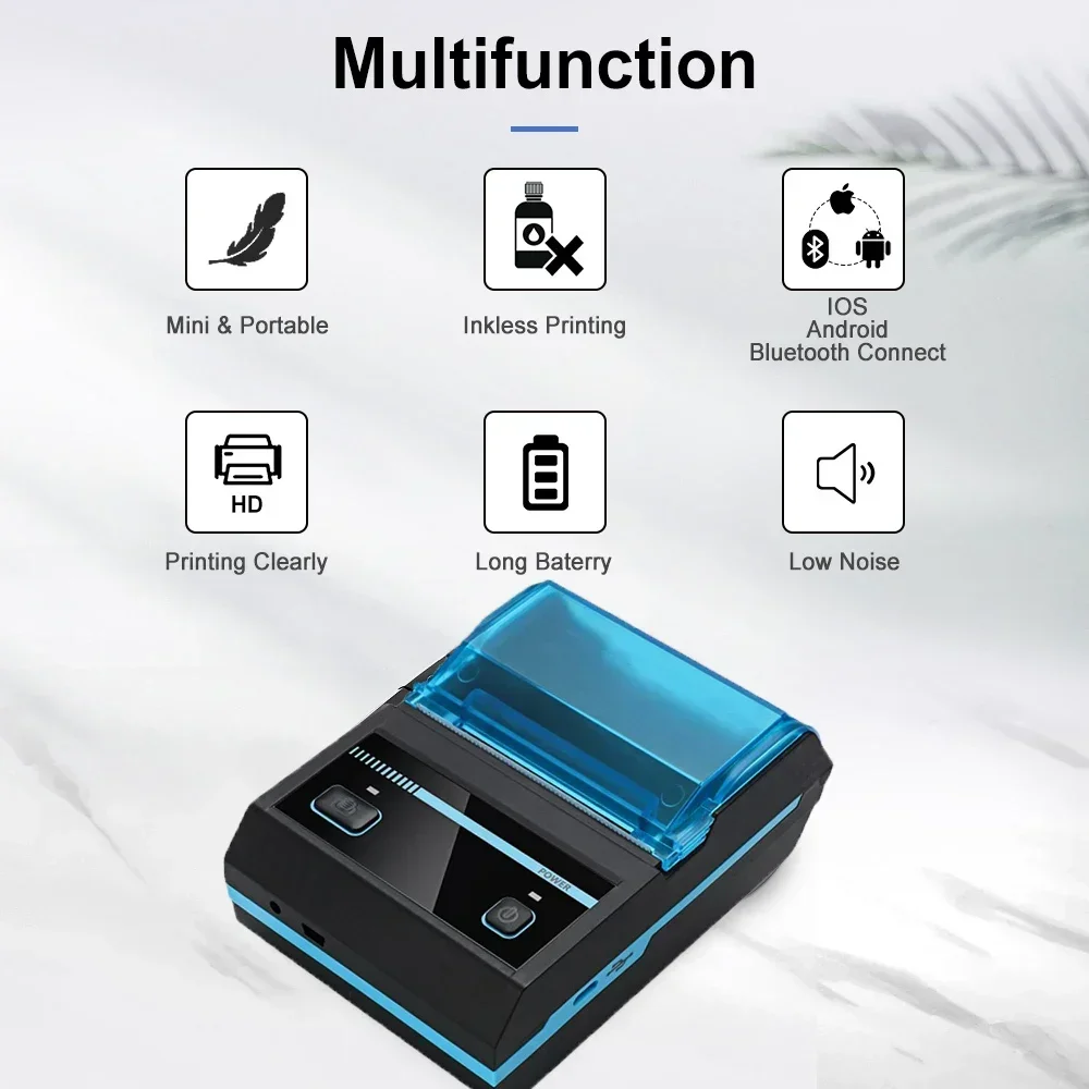 58mm Bluetooth Thermal Printer - Bluetooth Portable Thermal Receipt Printer 58Mm recension och pris