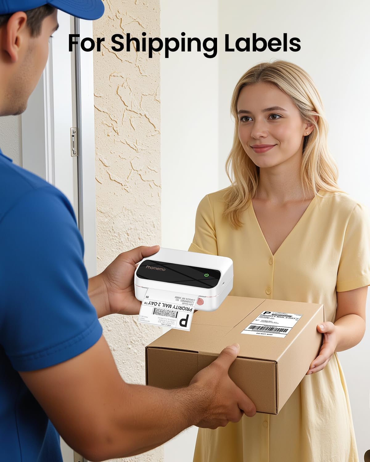 White 4x6 Thermal Shipping Sti - Thermal Label Printer 4X6 Shipping recension och pris