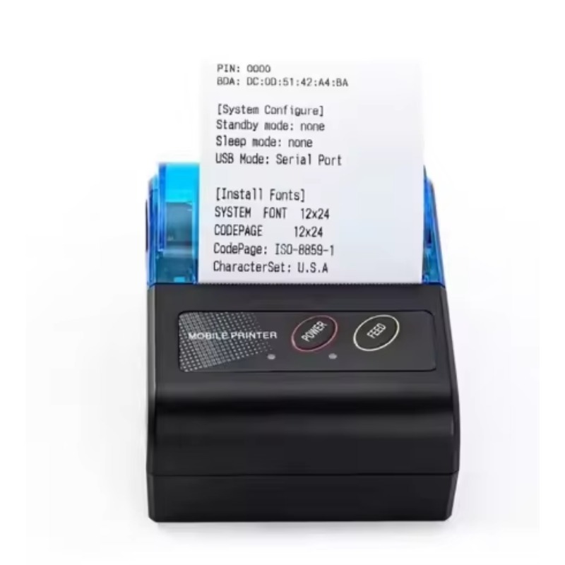 Portable 58mm Thermal Printer  - Bluetooth Portable Thermal Receipt Printer 58Mm recension och pris