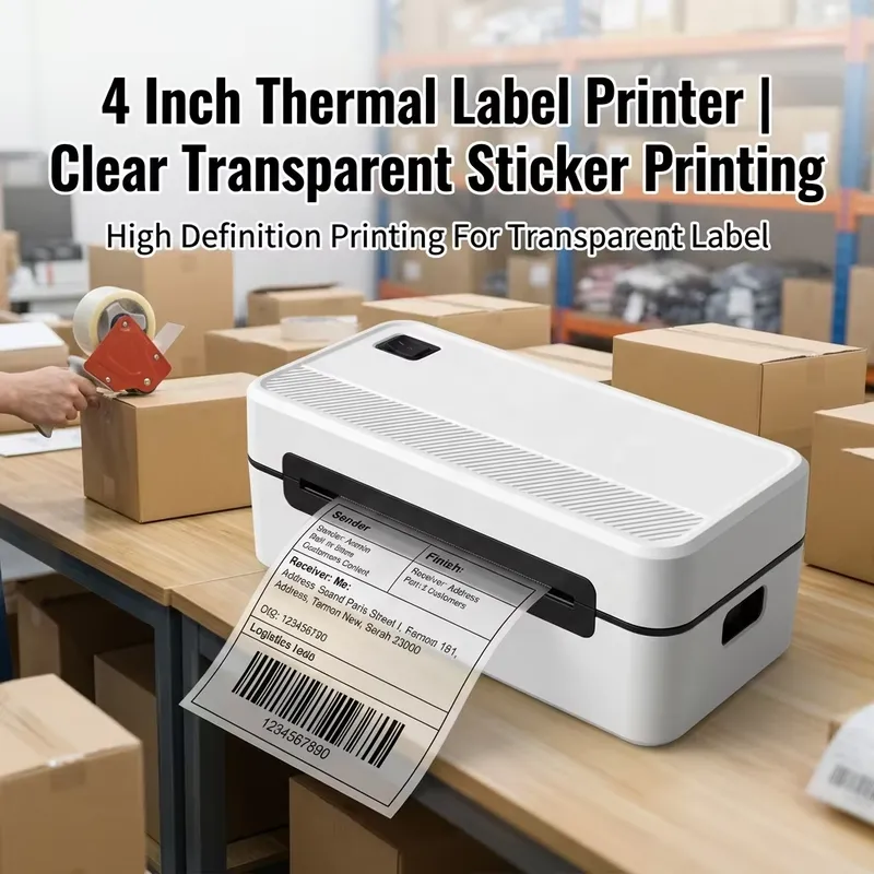 4 Inch USB Wireless Port Direc - Barcode Printer Direct Thermal 110Mm recension och pris