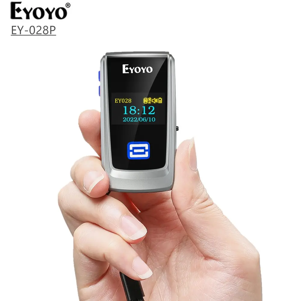Eyoyo Mini Bluetooth QR Code S - Wireless Barcode Scanner 2D Qr Laser recension och pris