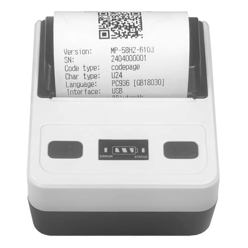 High Quality 58mm Thermal Rece - Bluetooth Portable Thermal Receipt Printer 58Mm recension och pris