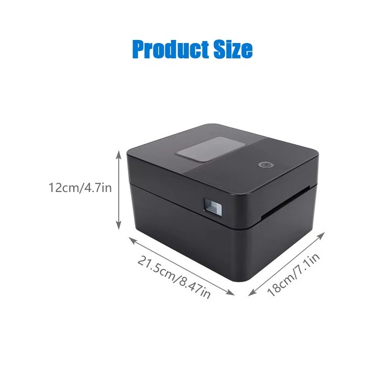 High Quality 203DPI Barcode St - Barcode Printer Direct Thermal 110Mm recension och pris