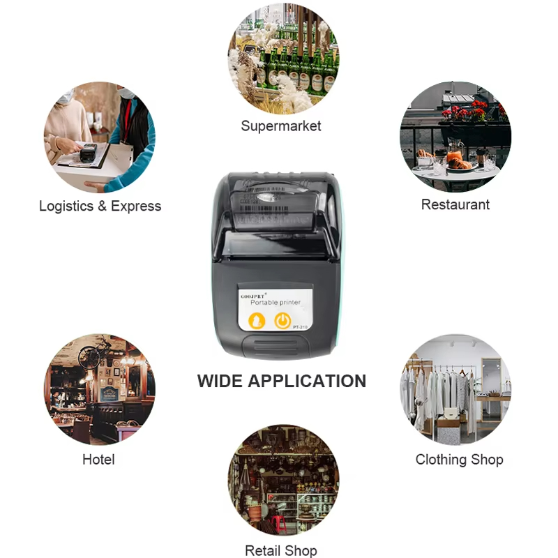 GOOJPRT 58mm Mini Portable The - Bluetooth Portable Thermal Receipt Printer 58Mm recension och pris