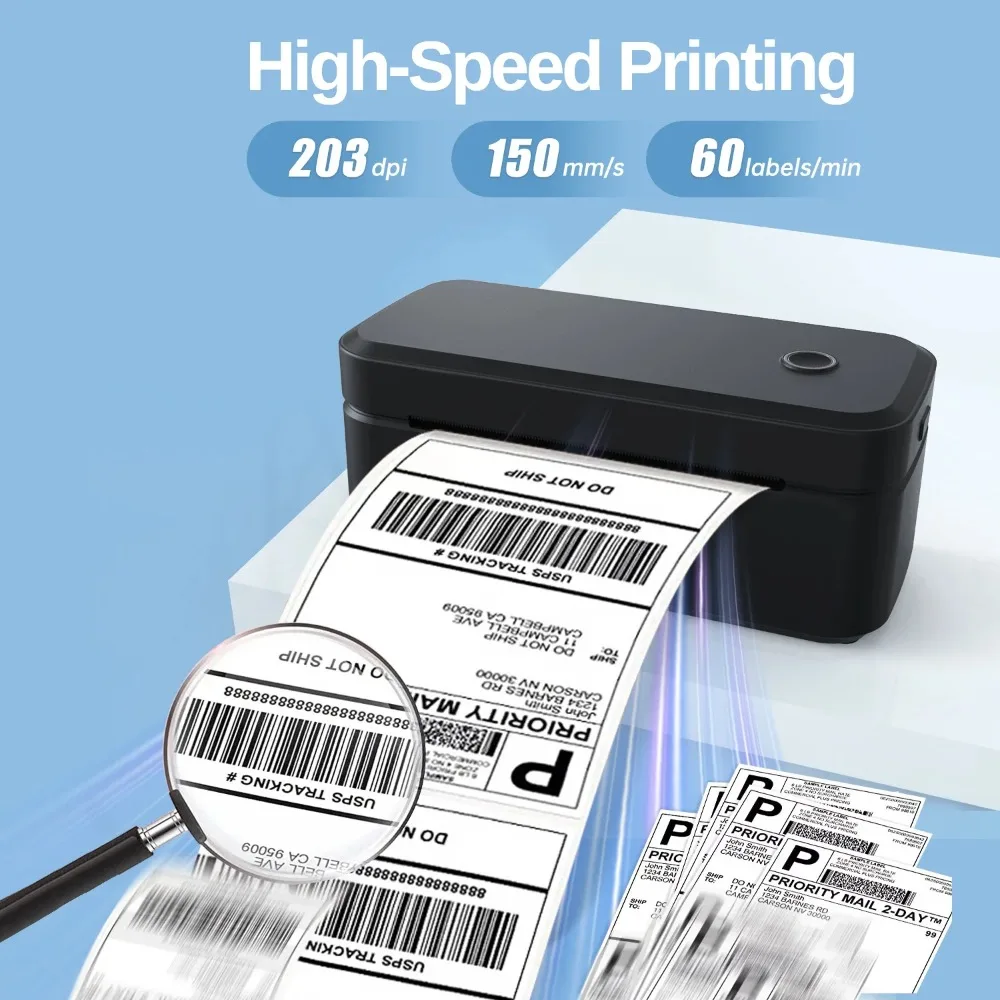 Marklife X4 Bluetooth Thermal  - Thermal Label Printer 4X6 Shipping recension och pris