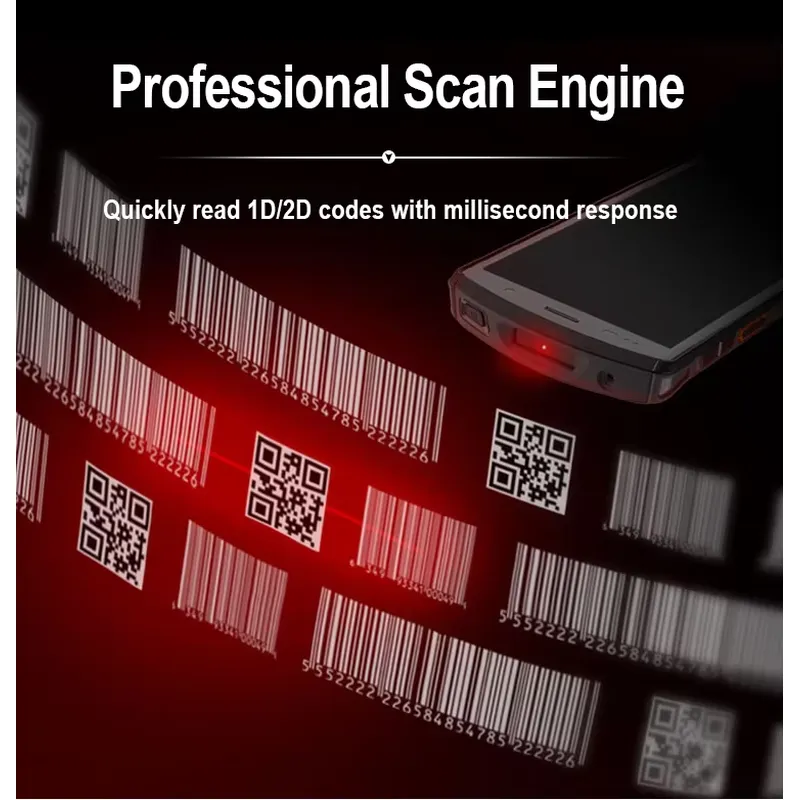 for UROVO DT50 5G Network Barc - Handheld Pda Scanner Android Barcode recension och pris
