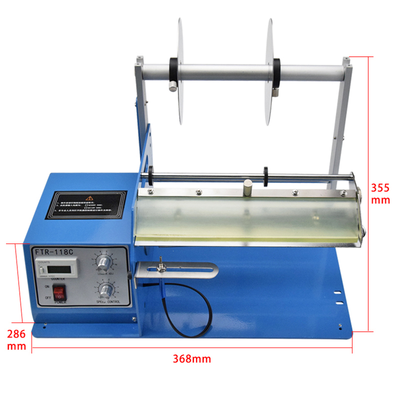 5-250mm Width FTR-118C Electri - Label Dispenser Electric Peel Machine recension och pris