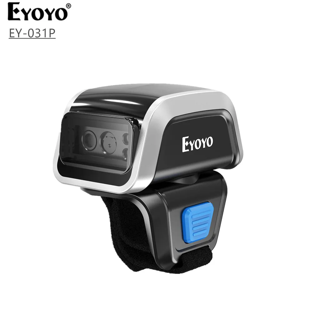 Eyoyo 2D Wearable Ring Barcode - Wireless Barcode Scanner 2D Qr Laser recension och pris