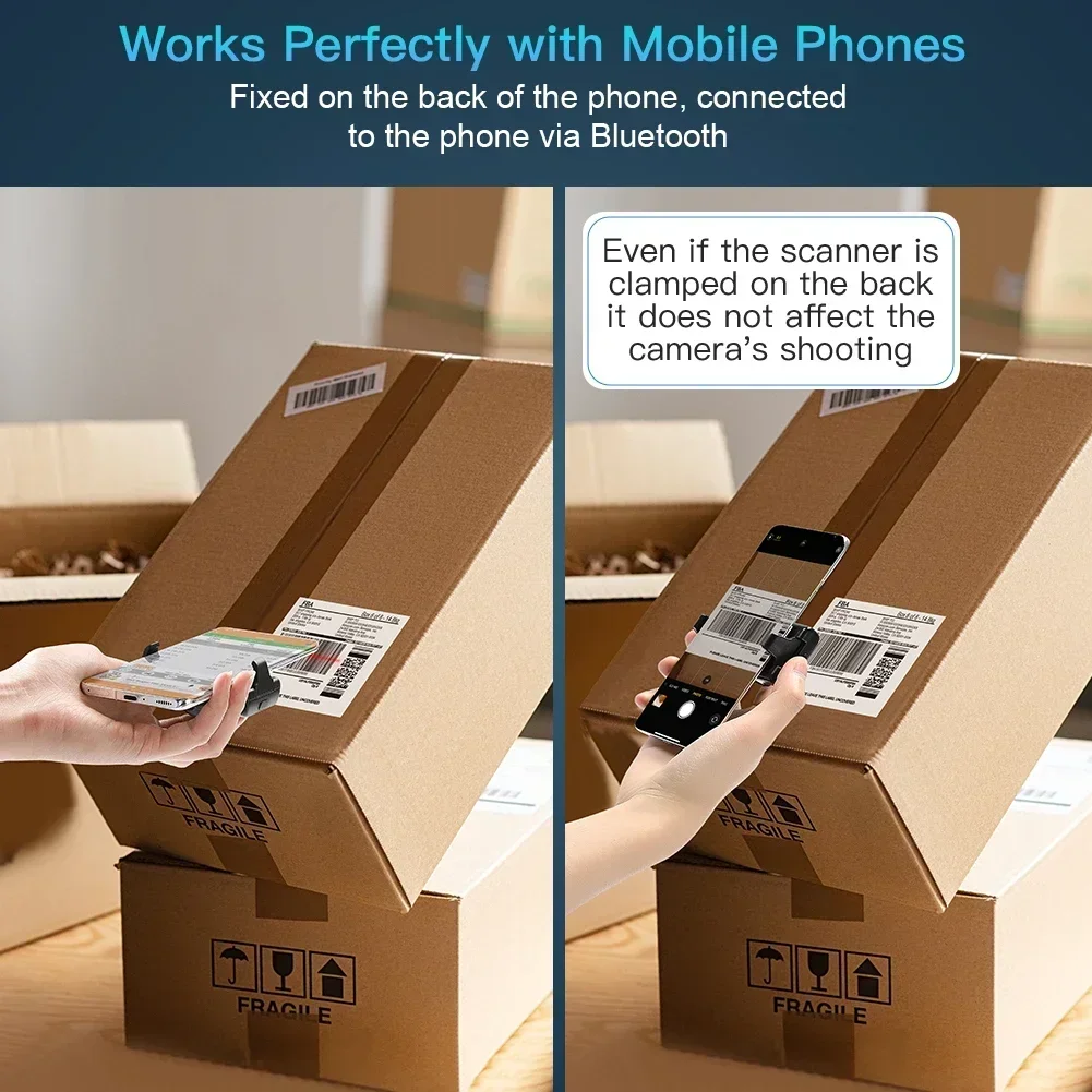 Eyoyo EY-022 2D Bluetooth Barc - Wireless Barcode Scanner 2D Qr Laser recension och pris