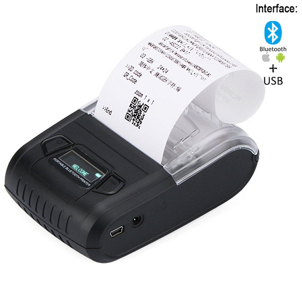 58mm Portable Bluetooth Therma - Bluetooth Portable Thermal Receipt Printer 58Mm recension och pris