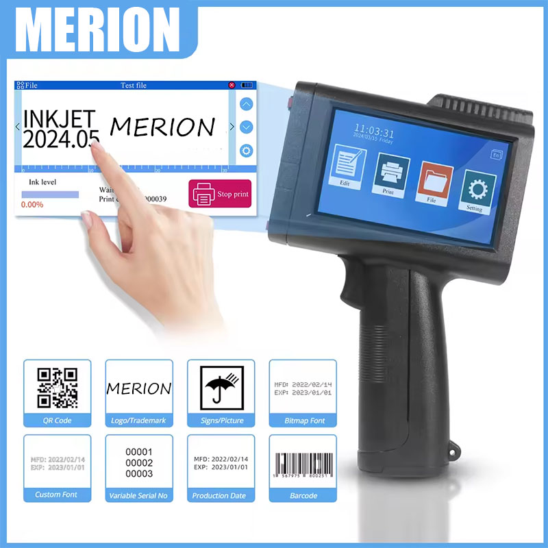 12.7mm Handheld Inkjet Printer - Handheld Inkjet Date Code Printer Gun recension och pris