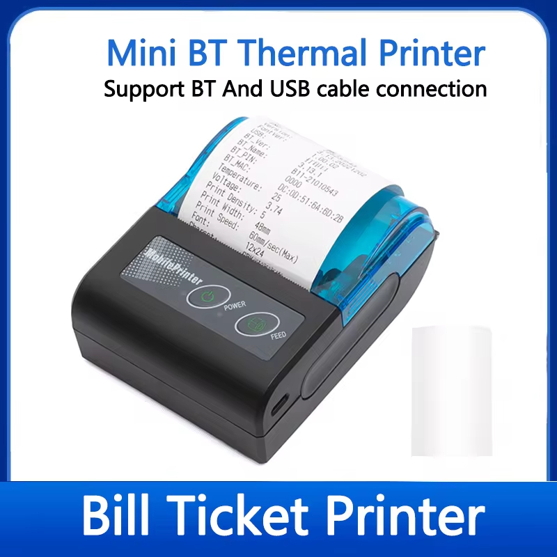 58mm Portable Thermal Receipt  - Bluetooth Portable Thermal Receipt Printer 58Mm recension och pris