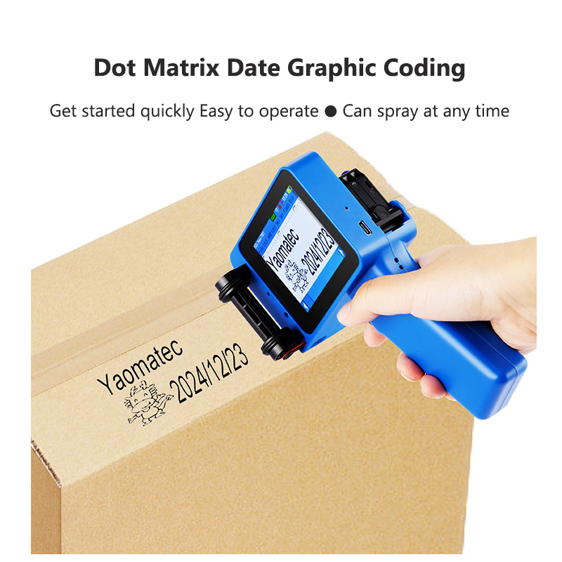 X1760 12.7mm TIJ Expiry Date M - Handheld Inkjet Date Code Printer Gun recension och pris